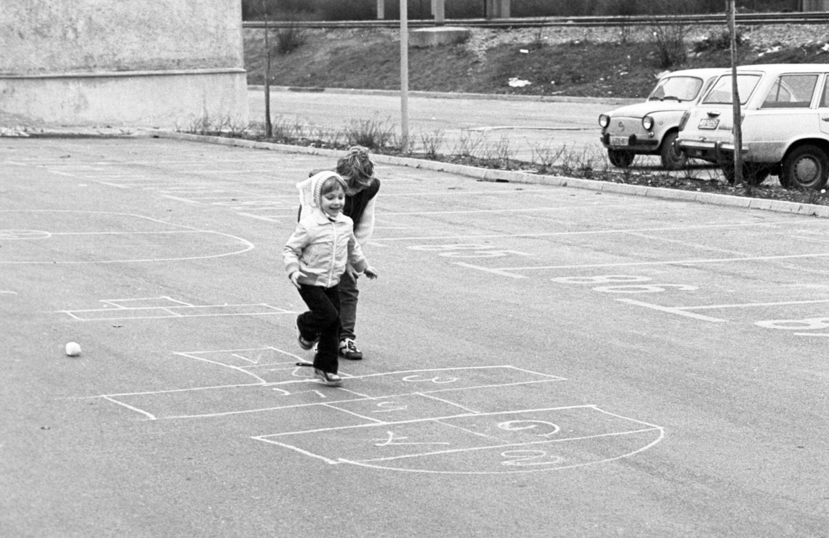 Ristanc. Ljubljana, marec 1984. Foto: Miško Kranjec, hrani: MNSZS.